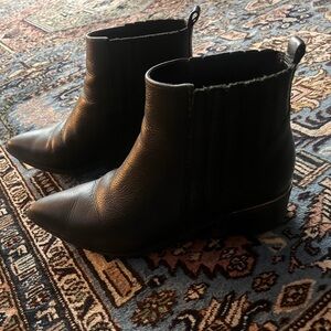 Marc Fisher Black Leather Footwear